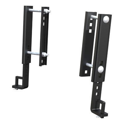 CURT Replacement TruTrack 8 in.Adjustable Support Brackets (2 Pack), 17515