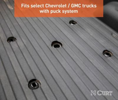 Image showing  30,000 lb. Capacity A30 5th Wheel Hitch for Select 8 ft. Silverado and Sierra 2500 and 3500 HD