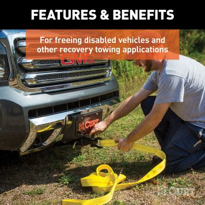 Image showing  2 in. x 30 ft. Tow Strap (9,000 lb. GVW)