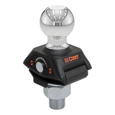 2" Hitch Ball - 2" Rise - 1" Diameter X 2-1/8" Long Shank - 6,000 Lbs