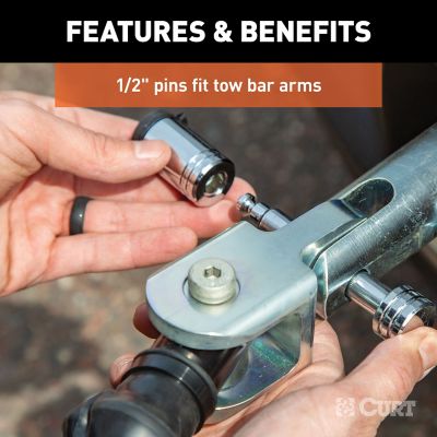 Image showing  Rambler Tow Bar Lock Set, 70005