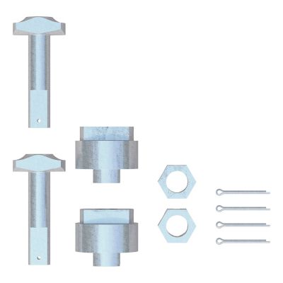 CURT Replacement 5th Wheel Puck System Anchors for Ram (Large, Fits 16021, 16022), 19203