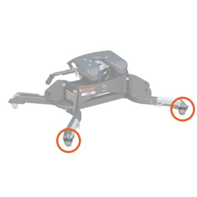 Image showing  Large Replacement 5th Wheel Puck System Anchors for Ram (Fits 16021 and 16022)