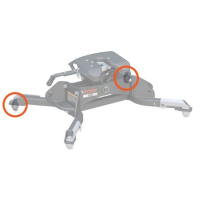 Image showing  Small Replacement 5th Wheel Puck System Anchors for Ram (Fits 16021 and 16022)
