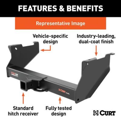Image showing  Commercial Duty Class 5 Hitch, 2-1/2 in., Select Silverado, Sierra HD