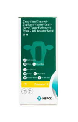 Merck Bovilis Covexin 8 Cattle and Sheep Vaccine, 10 Doses