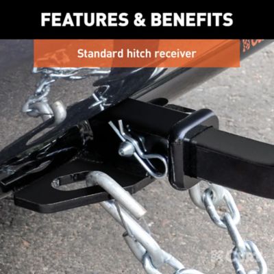 Image showing 2 th CURT Class 2 Hitch, 1-1/4 in. Receiver, Select Volvo S60, V60, Cross Country, V70, XC70, 12066