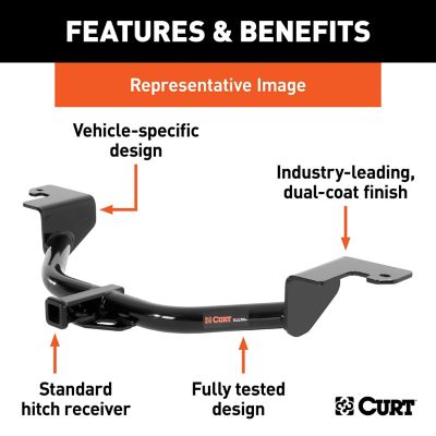 Image showing  1-1/4 in. Receiver Class 1 Trailer Hitch for Select Mini Cooper Countryman, 200 lb. Capacity