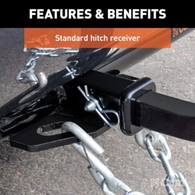 Image showing 2 th CURT Class 2 Trailer Hitch, 1-1/4 in. Receiver, Select Toyota Sienna, 12065