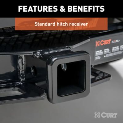 Image showing  2 in. Front Receiver Hitch, Select Toyota Tacoma, 31075