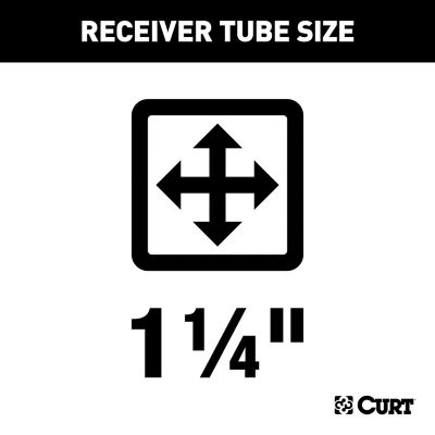Image showing 1 th CURT Class 1 Trailer Hitch, 1-1/4 in. Ball Mount, Select Kia K5, 116233