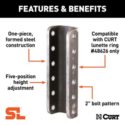 Image showing  SecureLatch Lunette Ring Channel (2-3/4 in. ID, 11-3/4 in. High), 48651