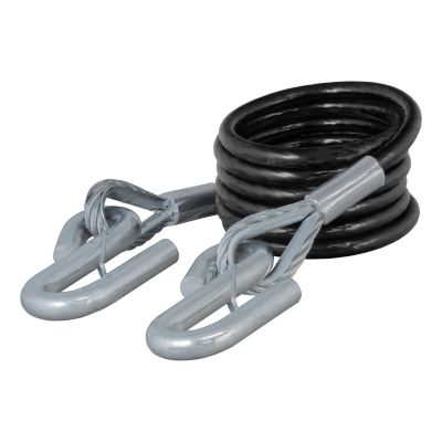 CURT Replacement 84 in. x 3/8 in. Diameter Tow Bar Safety Cable with Hooks (7,500 lb.), 70008