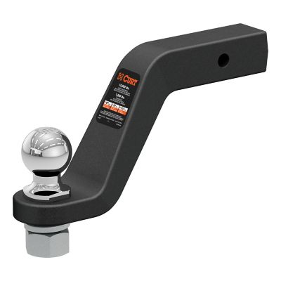 CURT 2 in. Shank Loaded Forged Ball Mount with 2-5/16 in. Ball, 6 in. Drop, 15,000 lb. Capacity