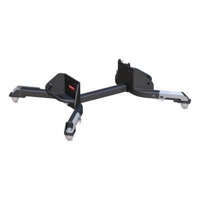 Image showing  Puck System 5th Wheel Adapter with Rails for Select Dodge Ram
