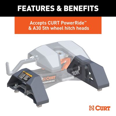 Image showing  Puck 5th Wheel Legs for Select 8 ft. Silverado and Sierra HD, Teridium Grey