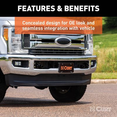 Image showing  Custom Tow Bar Base Plate, Select Ford F-250, 70137