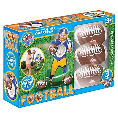 Rugged Racer Inflatable Football Bop