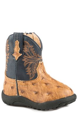Roper Cowbabies Cowboy Cool Boots, Tan