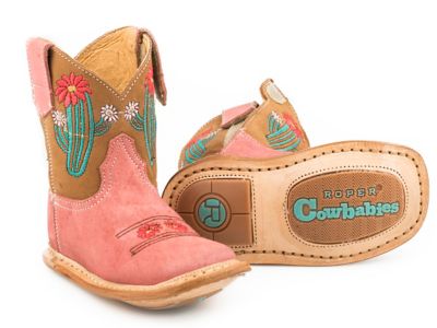Roper Unisex Kids' Cowbabies Cactus Boots