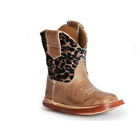 Roper Unisex Kids' Cowbabies Cheetah Boots