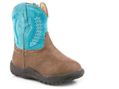 Roper Cowbabies Billy Boots, Blue