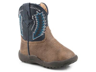 Roper Cowbabies Billy Boots, Brown