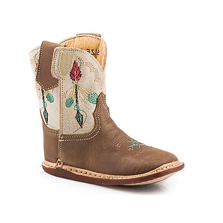 Roper Cowbaby Arrow Feather Boots