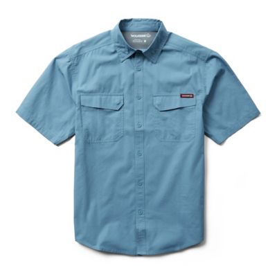 Wolverine Men's Pentwater Short-Sleeve Work Shirt