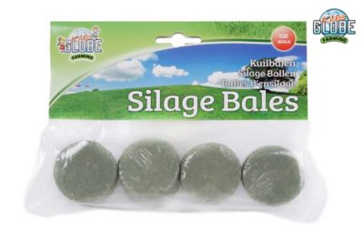 Kids Globe 4 pc. Round Silage Bales Set, 1:32 Scale