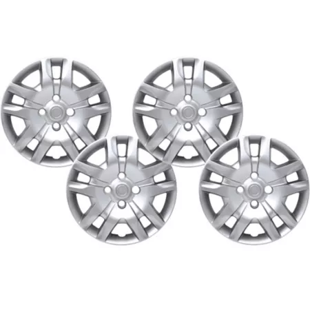 CCI 4 Pack Replica Bolt-On Wheel Covers/Hub Caps for 2010-2012 Nissan Sentra for 16" Steel Rims (20 Hole) (40315ZT50A) Hubcaps