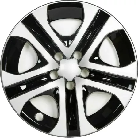 CCI 1 Single Toyota RAV4 2016-2018 Replica Silver/Black Hubcap/Wheel Cover for 17" Steel Wheel (5-Spoke) (42602-0R030) Hubcaps