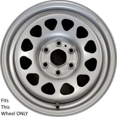 Image showing  Chrome Hubcaps/Wheel Covers for Chevrolet Silverado, GMC Sierra 1500 2019-2024 with 17 in. Chevy/GM Steel Wheels, 4-Pack