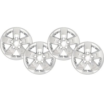 CCI Chrome Hubcaps/Wheel Covers for Dodge Ram 1500 2013-2018, Ram Classic 2019-2023 with 17 in. Alloy Wheels, 4-Pack