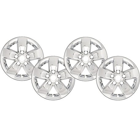 CCI Set of 4, Dodge Ram 1500 2013-2018, Ram Classic 2019-2023 Chrome Hubcaps/Wheel Covers for 17 in. Alloy Wheels