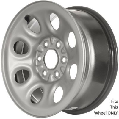 Image showing  Set of 4, Chevrolet Silverado 1500 2005-2013, Suburban, Tahoe 2007-2014 Chrome Hubcaps/Wheel Covers for 17 in. Rims