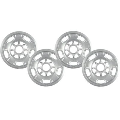 CCI Set of 4, GMC Sierra 2500, 3500 SRW 2011-2024 Hubcaps/Wheel Covers for 17 Inch Steel Rims