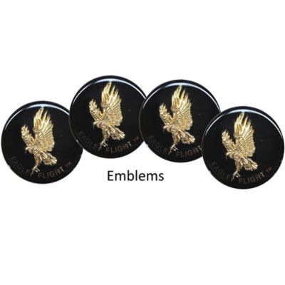 Image showing  Set of 4, Dodge Ram 4500, 5500 2007-2010 Bolt On Stainless Steel Hubcaps/Wheel Covers for 19.5 in. Steel Dually Wheels