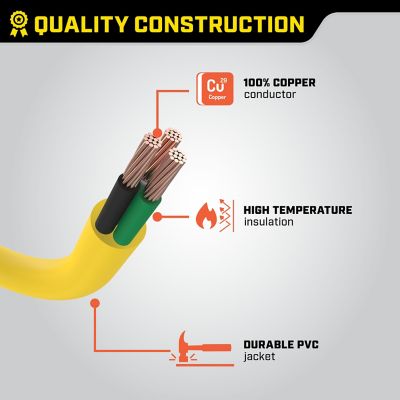 Image showing  30 ft. 30A RV Generator Power Cord