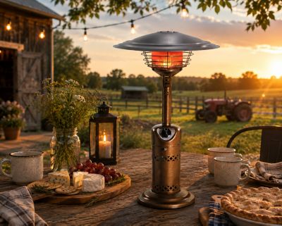 Image showing  Tabletop Propane Patio Heater, 10,000 BTU