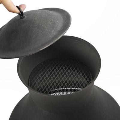 Image showing  45 in. Outdoor Wood-Burning Chiminea