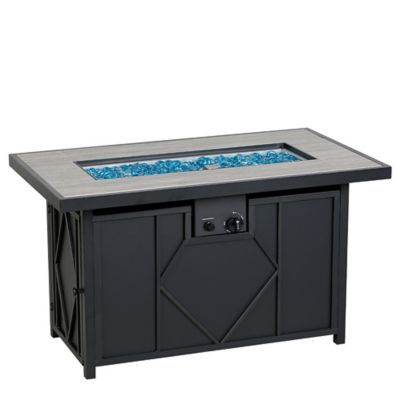 Image showing  42 in. Rectangular Propane Gas Fire Table