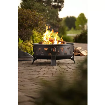 HeatMaxx 30" Round Wood Fireplace Fire Pits