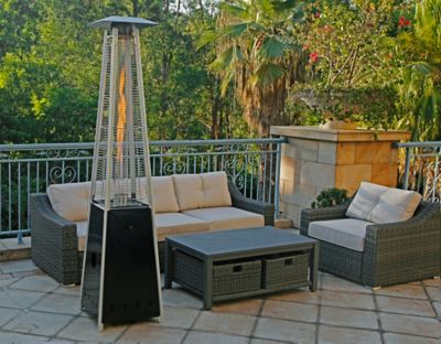 Image showing 5 th HeatMaxx Pyramid Outdoor Propane Patio Heater, 500 sq. ft., 40,000 BTU