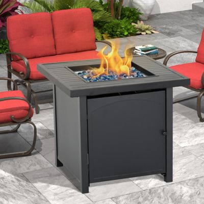 Image showing  28 in. Square Propane Gas Fire Table