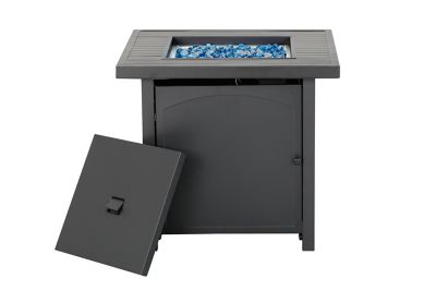 Image showing 8 th HeatMaxx 28 in. Square Propane Gas Fire Table