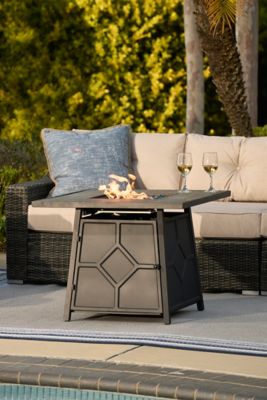 HeatMaxx 32 in. Square Gas Fire Table 40,000 BTU