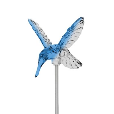 Image showing  31.88 in. Solar-Powered Hummingbird