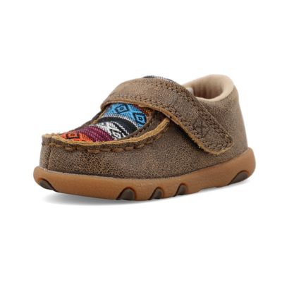 Twisted X Unisex Infant Driving Moc Shoes, ICA0004-M-08