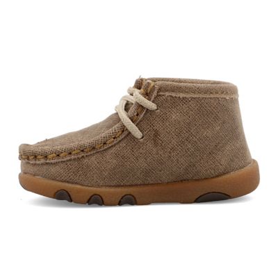 Image showing 6 th Twisted X Unisex Infant Chukka Driving Moc Shoes, ICA0005-M-09